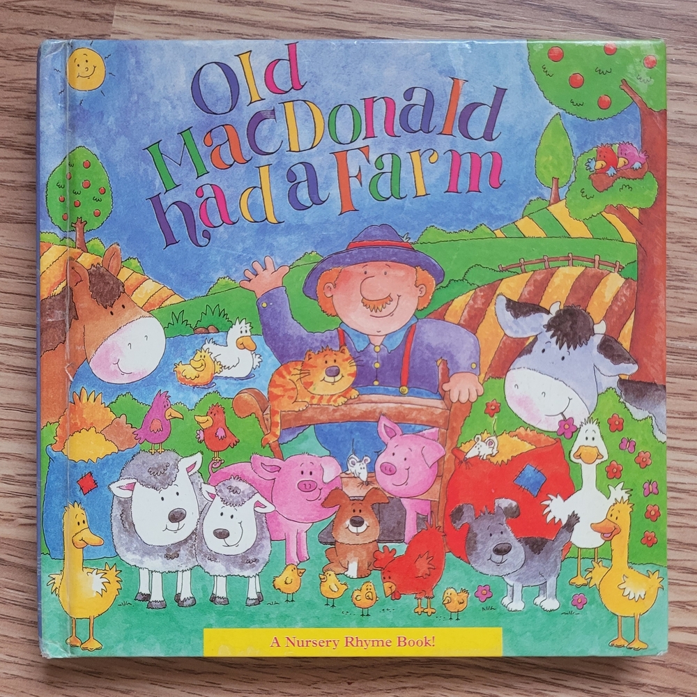 Old MacDonald Had a Farm Nursery Rhyme Book